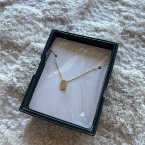 14k gold plated necklace